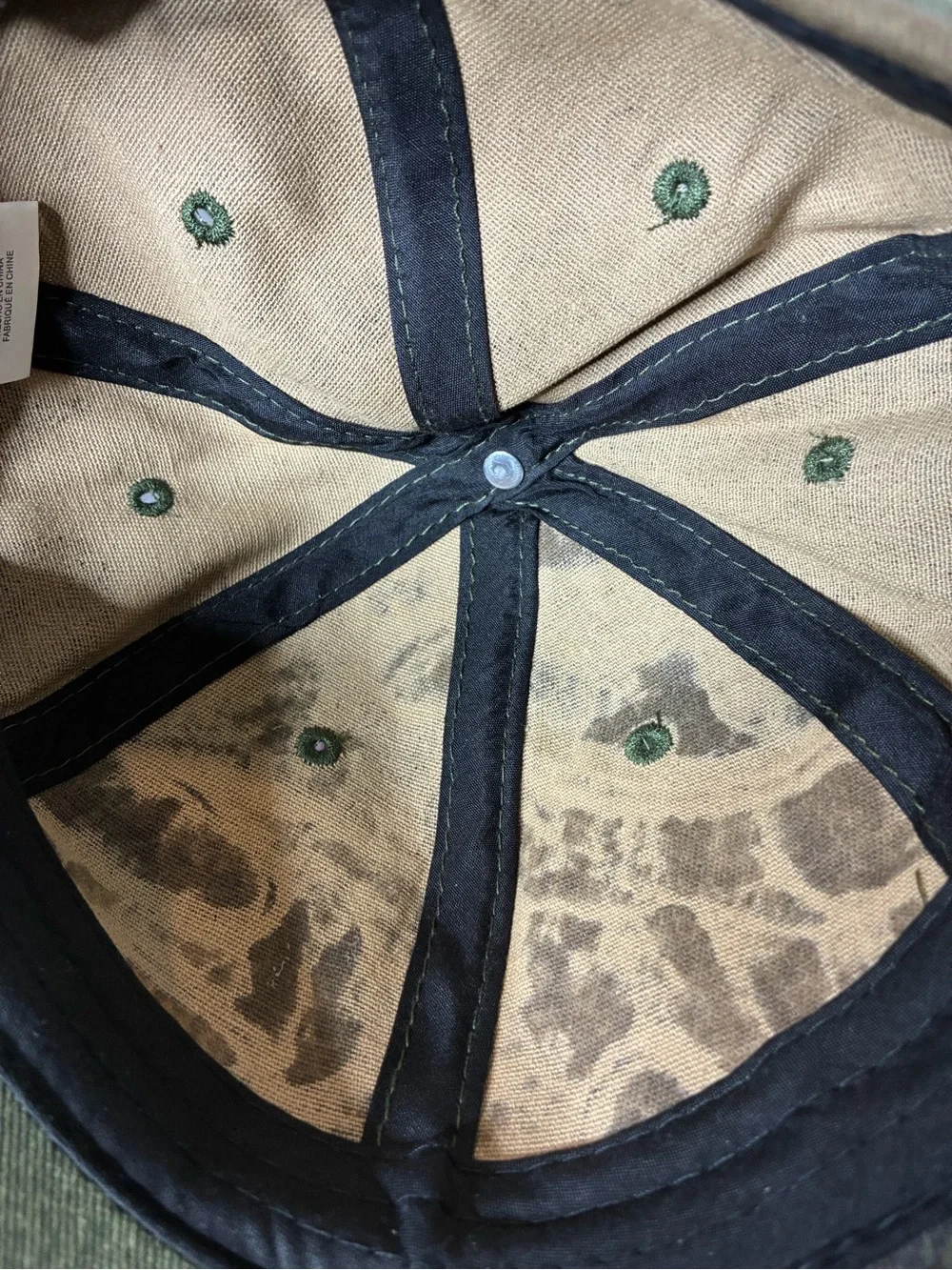 NWOT Custom Camo Cap